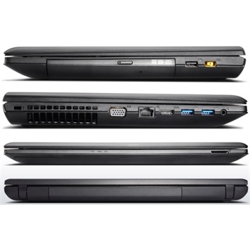 NB Lenovo Ideapad 15,6" HD LED G510 - 59-412587 - Fekete (bontott, touchpadon karc)