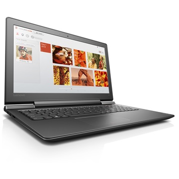 NB Lenovo Ideapad 700 15,6" FHD IPS - 80RU00FNHV - Fekete