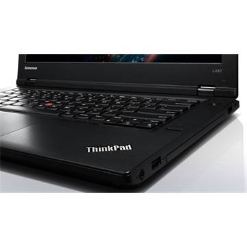 NB Lenovo Thinkpad 14" HD LED - L440 - 20ASA05W00 - Fekete - Windows® 7 Professional