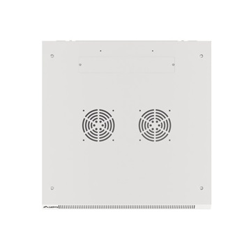 Lanberg 19" fali rack szekrény 22U/600X600 üvegajtó, lapraszerelt, szürke V2