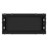 Lanberg 19" fali rack szekrény 4U/600X600 lapraszerelt, fekete V2