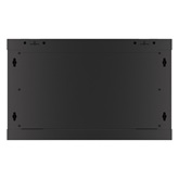 Lanberg 19" fali rack szekrény 6U/600X600 lapraszerelt, fekete V2