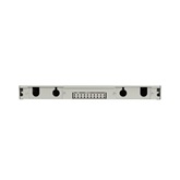 Lanberg 19" optikai patch panel 12xSC szimplex / 12xLC duplex szürke