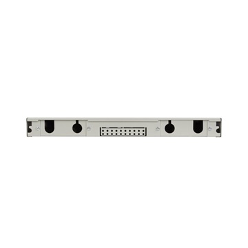 Lanberg 19" optikai patch panel 12xSC szimplex / 12xLC duplex szürke