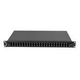 Lanberg 19" optikai patch panel 24xSC duplex / 24xLC quad fekete