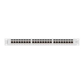 Lanberg Patch panel 24 port 1U 19" CAT.7 FTP, szürke