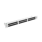 Lanberg Patch panel 48 port 1U 19" CAT.5e szürke