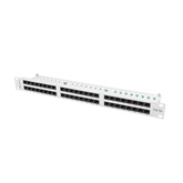 Lanberg Patch panel 48 port 1U 19" CAT.5e szürke