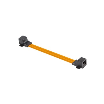 Lanberg RJ45 ablaknyílás átvezető kábel 17cm