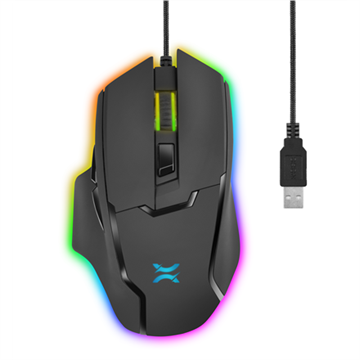 NOXO Vex Gaming egér 7000dpi, RGB