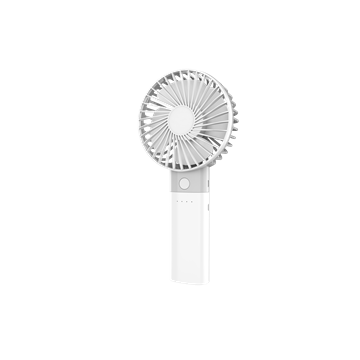 PLATINET  Asztali ventilátor + Powerbank - Fehér -  45237