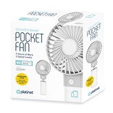 PLATINET  Asztali ventilátor + Powerbank - Fehér -  45237