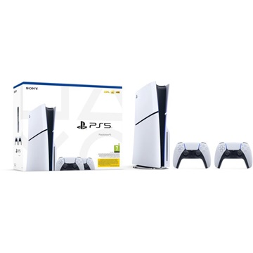 PlayStation 5 Slim + Extra DualSense Controller 