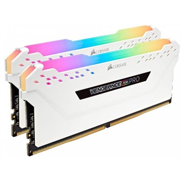 Corsair DDR4 2666MHz 32GB (2x16GB) kit Vengeance RGB PRO White CL16 1,2V