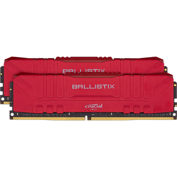 Crucial DDR4 3200MHz 16GB (2x8GB) Kit Ballistix CL16 - Red