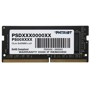 Patriot Notebook DDR4 2666MHz 4GB Signature Line Single Channel CL19