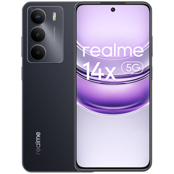 REALME 14X 5G - 128GB+6GB - Fekete - RMX3943 EU - Bontott termék