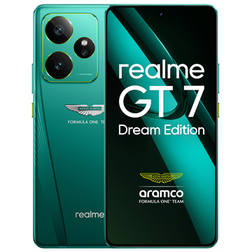REALME GT7 Dream Edition - 512GB+16GB - Aston Martin Green INT+NFC - RMX5061 EU YS