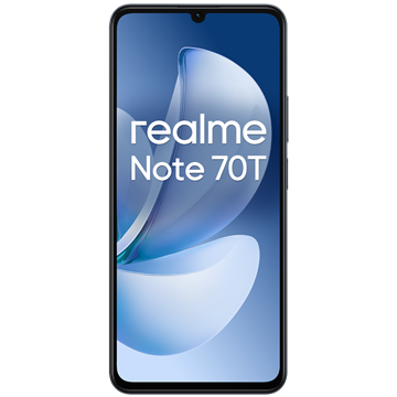 REALME Note 70T - 128GB+4GB - Fekete - RMX5313 EU