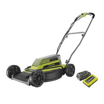 Ryobi36 V szénkefe nélküli 46 cm-es mulcsozó fűnyíró, 1 x 4,0 Ah akkumulátorral és töltővel, - RY36LMM46A-140