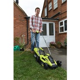 Ryobi 1300W fűnyíró, 33 cm vágási szélességgel - RLM13E33S - Bontott, használt termék