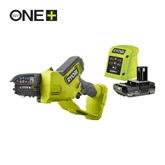 Ryobi 18V akkumulátoros 10cm kézi láncfűrész (1 x 2.0Ah) - RY18PSX10A-120