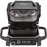 Ninja Woodfire Elektromos Grill és Füstölő - OG701EU - Szürke/Fekete