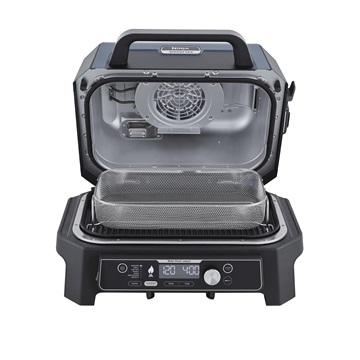Ninja Woodfire Pro Connect XL Elektromos Grill és Füstölő - OG901EU - Kék/Fekete