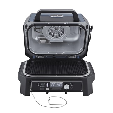 Ninja Woodfire Pro Connect XL Elektromos Grill és Füstölő - OG901EU - Kék/Fekete