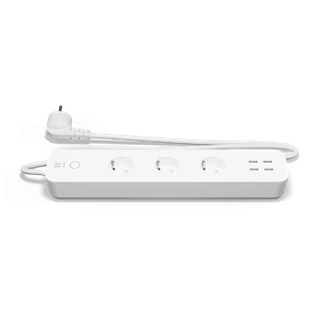 TESLA okos hosszabbító 3 + 4 USB