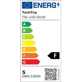 TESLA Smart TechToy okos izzó RGB 4,5W GU10