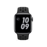 Apple Watch Nike S6 GPS Cellular 40mm Asztroszürke alumíniumtok - Antracit-fekete Nike sportszíj