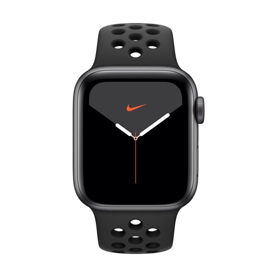 SMW Apple Watch Nike Series 5 GPS 44mm AsztroszÃ¼rke alumÃ­niumtok - Fekete Nike sportszÃ­j 