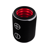 SPK White Shark GBT-3007B/W GHATAM-B/W BLUETOOTH HANGSZÓRÓ 10W, TWS, 1500mA, RGB - Fekete