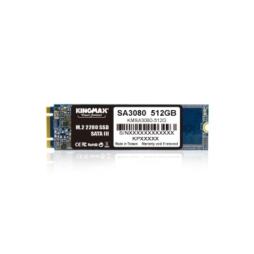 Kingmax SSD 512GB SA3080 M.2 2280 SATA3