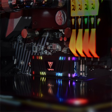 Patriot Viper Gaming RGB M.2 2280 PCIe NVMe - 512GB - VPR100-512GM28H