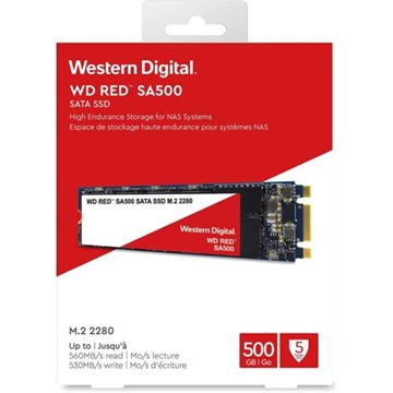 WD SSD 500GB Red SA500 M.2 2280 SATA3