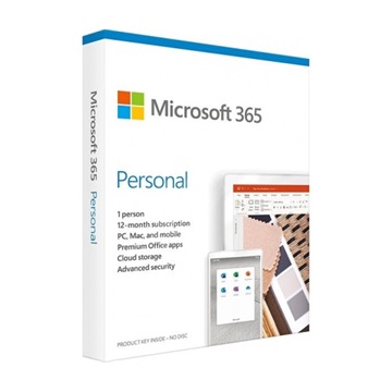 MS Office Microsoft 365 Personal Hungarian EuroZone Subscr 1YR Medialess 