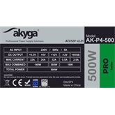 Akyga 500W - semi-Modular - AK-P4-500
