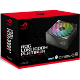 Asus ROG Loki 1000W - ROG-LOKI-1000P-SFX-L-GAMING - 80+ Platinum  - ATX 3.1 - Moduláris - fekete tápegység