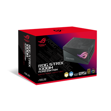 Asus ROG Strix Aura Edition1000W  - ROG-STRIX-1000G-AURA-GAMING - 80+ Gold - ATX 3.1 - Moduláris - fekete tápegység