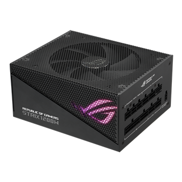 Asus ROG Strix Aura Edition 1200W - ROG-STRIX-1200G-AURA-GAMING - 80+ Gold - ATX 3.0 - Moduláris - fekete tápegység
