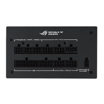 Asus ROG Strix Aura Edition 1200W - ROG-STRIX-1200G-AURA-GAMING - 80+ Gold - ATX 3.0 - Moduláris - fekete tápegység