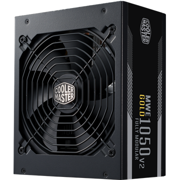 Cooler Master 1050W - MWE Gold 1050 - MPE-A501-AFCAG-3EEU - 80+ Gold ATX 3.1 - V2 Moduláris - fekete tápegység