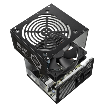 Cooler Master 500W - Elite NEX W500 230V - MPW-5001-ACBW-BE1 - 80+ - ATX 12V Ver. 2.41 - Fekete Tápegység