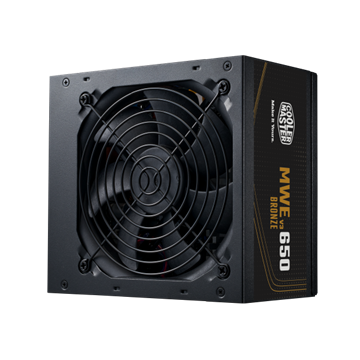 Cooler Master 650W - MWE Bronze 650 V3 - MPE-6501-ACAAW-3BEU - 80+ Bronze ATX3.1 - Fekete Tápegység