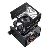 Cooler Master 650W - MWE Bronze 650 V3 - MPE-6501-ACAAW-3BEU - 80+ Bronze ATX3.1 - Fekete Tápegység