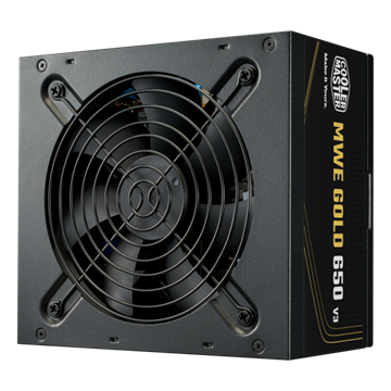 Cooler Master 650W - MWE Gold 650 V3 NM - MPE-6502-ACAAG-3BEU - 80+ Gold - ATX 12V Ver. 2.41 - Fekete Tápegység