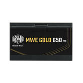 Cooler Master 650W - MWE Gold 650 V3 NM - MPE-6502-ACAAG-3BEU - 80+ Gold - ATX 12V Ver. 2.41 - Fekete Tápegység