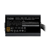 Cooler Master 750W - MWE Bronze 750 V3 - MPE-7501-ACAAW-3BEU - 80+ Bronze ATX3.1 - Fekete Tápegység 
